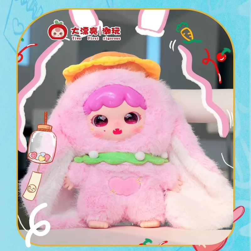 Genuine Baby Three Little Sweet Tooth Animal Dessert 400% Large Series Blind Box Cute Female Gift Ornament Figure Trendy Toy