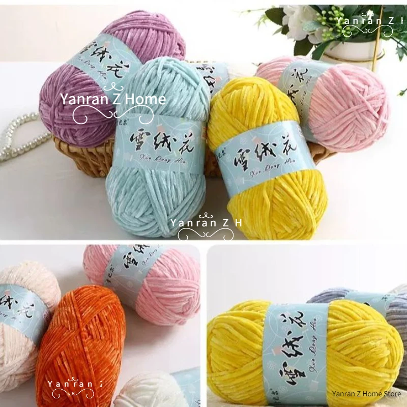 50g/ball Knitting Yarn Soft Warm Baby Yarn for Hand Knitting Supplies  Crochet Wool Yarn for DIY Sweater Scarf - AliExpress