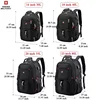 SWISS 17" Laptop Backpack Waterproof USB Charge Port Swiss-style Multifunctional Rucksack Schoolbag Mochila Hiking Travel bag 4