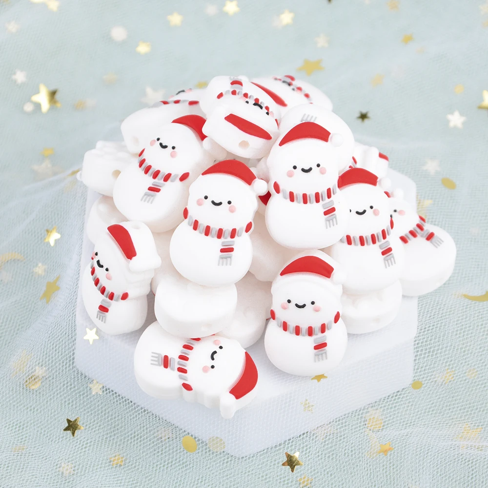 10PCS Baby Teething Panda Leaf Silicone Beads Sunflowe DIY Food Grade Ghost Silicone Rodent Toy BPA Free Nurse Gift Accessories teething toys silicone teething toys baby teething toys silicone beads silicone teething beads