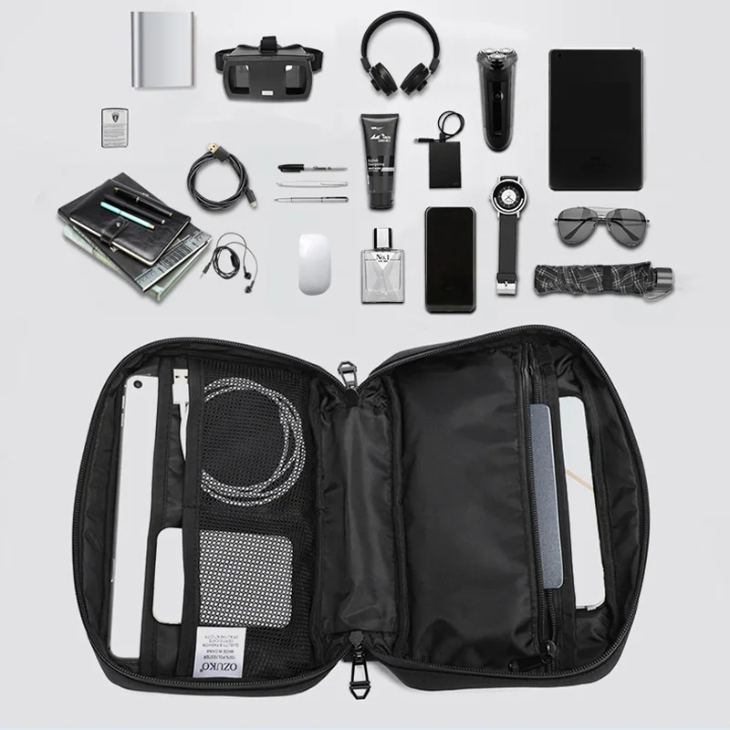 حقيبة كتف رجالية مقاومة للماء من العلامة التجارية...