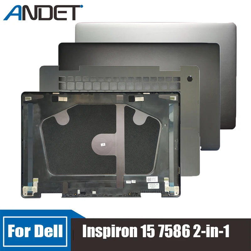 

New For Dell Inspiron 15 7586 2-in-1 Screen Back Shell Top Case Keyboard Bezel Laptop Palmrest Upper Case 0MCCPR 009H6P 0PMGW2
