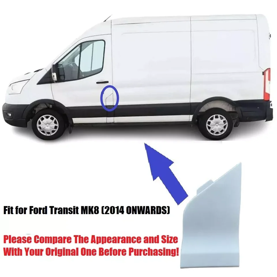 Fuel Tank Housing Flap Door Cover Primed Fits Ford Transit Mk8 2014 On U2013 Evolution Car Parts