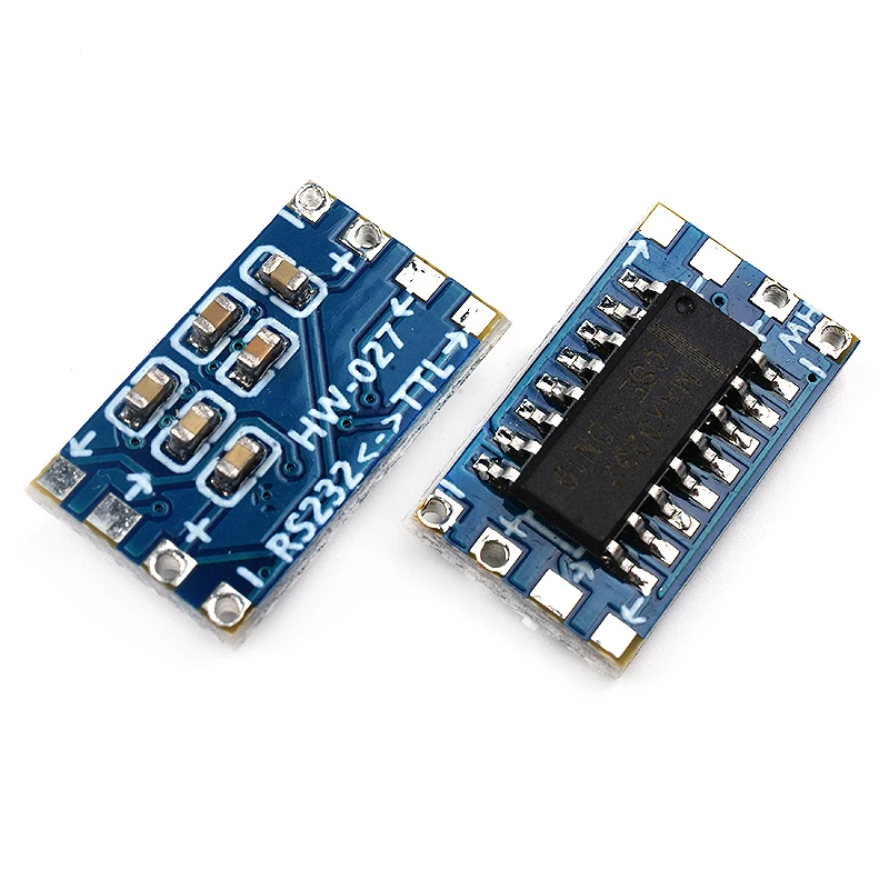 10 Pz/Lotto Mini Max3232 Porta Seriale Da Rs232 A Ttl Convertitore Leavel Connettore Modulo Pennello Max232 Scheda Lampeggiante Per Arduino