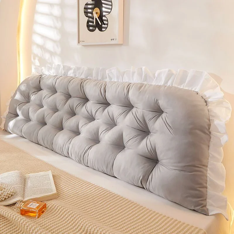 Big Pillow Headboard Backrest Cushion Large Soft Bedside Cushion