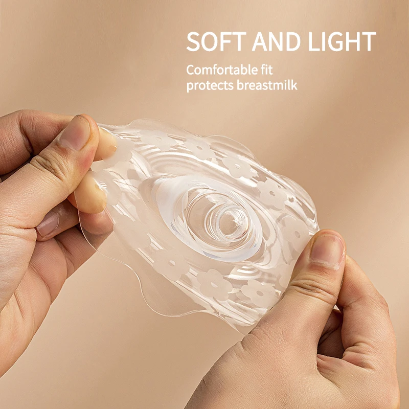 Breast Milk Protector Eco Friendly Flower Shape Nipple Baby Protector Contact Nipple Silicone Shield 1 Pcs For Breastfeeding silicone nipple shield