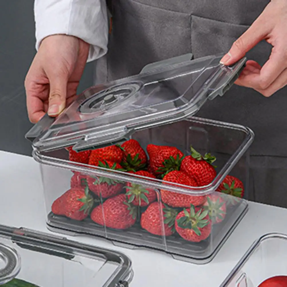 Food Saver Vacuum Container Leakproof Insulated Food Jar Stackable Storage  Organizer Food Holder Lunch Box For Vegetable Fruit - AliExpress