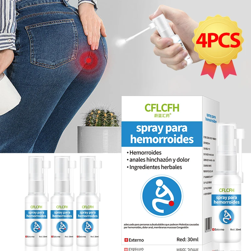 

Лечение геморроя, спрей для снятия боли, средство для снятия внутренней и внутренней микс лекарств от геморроя, анальной трещины, 2/4 бутылки, испанский