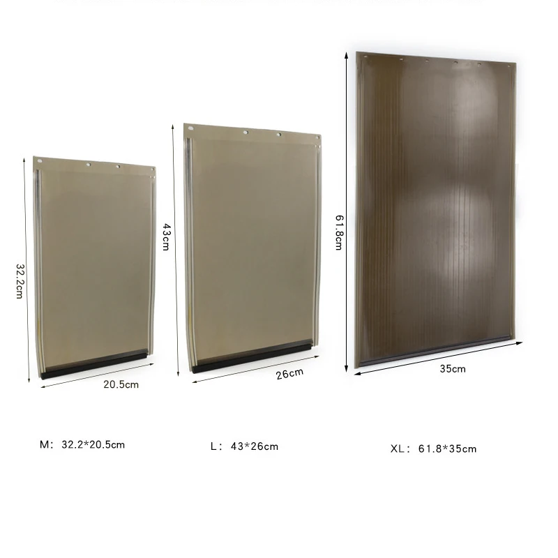 Dog Door Replacement Flap for Puppy Cats Kitten plastic pet door