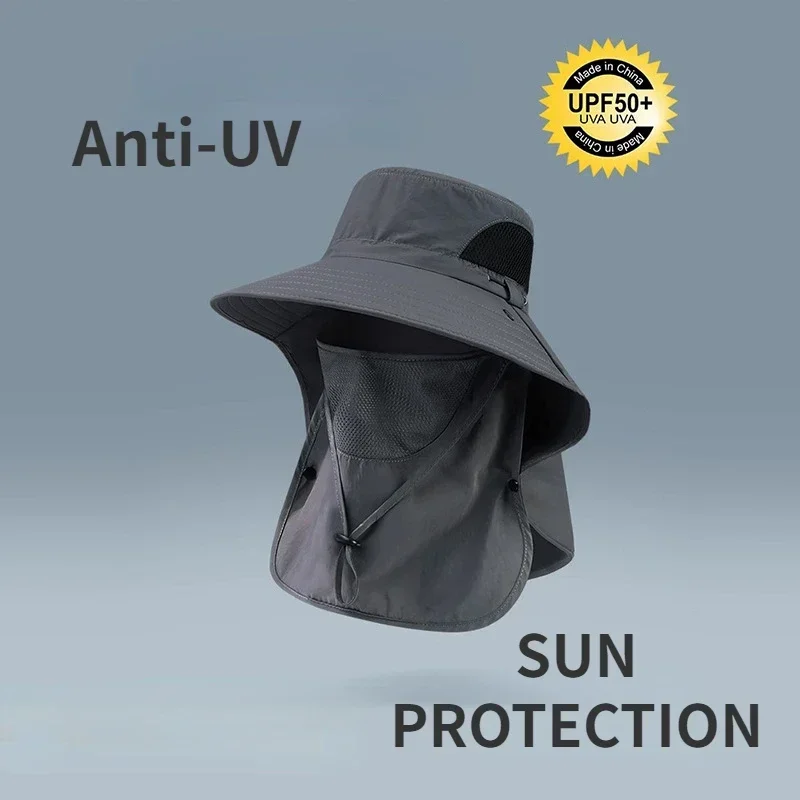 Summer Sun Hats UV Protection Outdoor Hunting Fishing Cap
