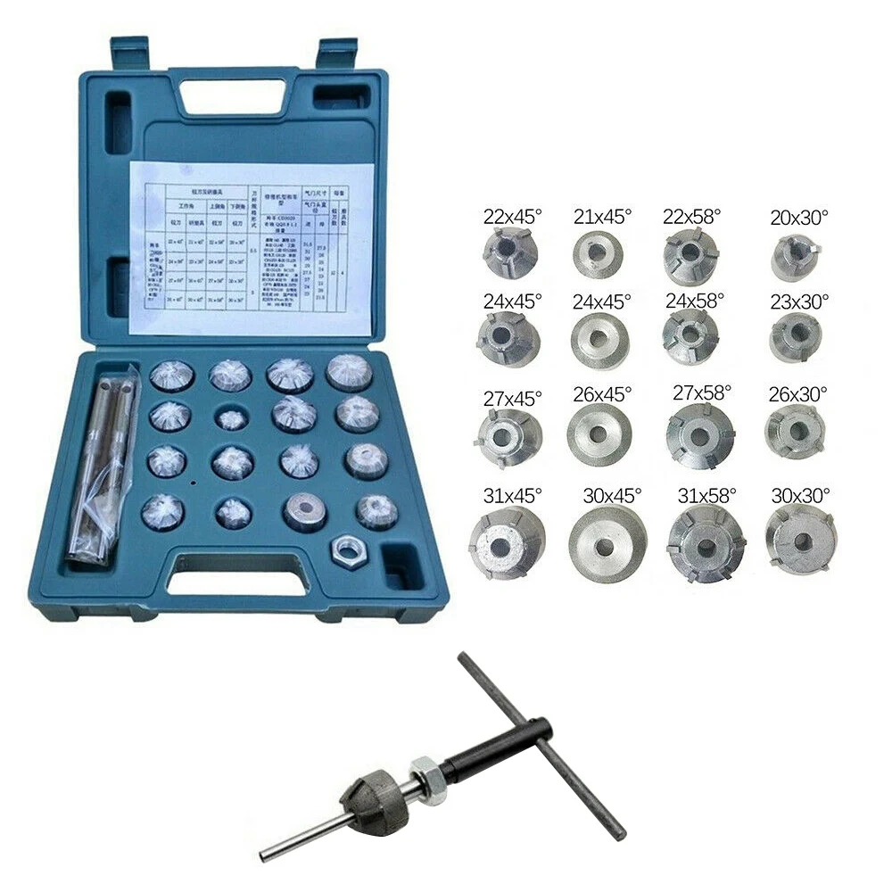 

Universal Valve Seat Reamer Motorcycle Repair Cutter Valve Tool Set Fit for Honda Suzuki