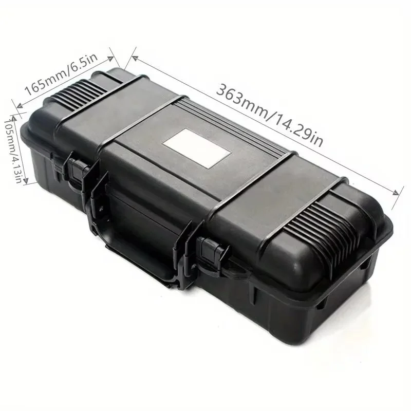 Waterproof Shockproof Hard Protective Storage Case with Foam Padding for Electronics and Accessories
