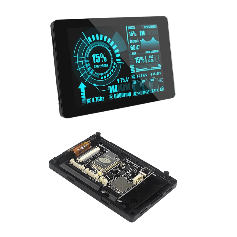 Placa de Desenvolvimento Esp32 35 Touch Screen 320x480 Tela Lcd Bluetooth Embutido Módulo Wi-fi Wt32-sc01 Plus - Imagem 3