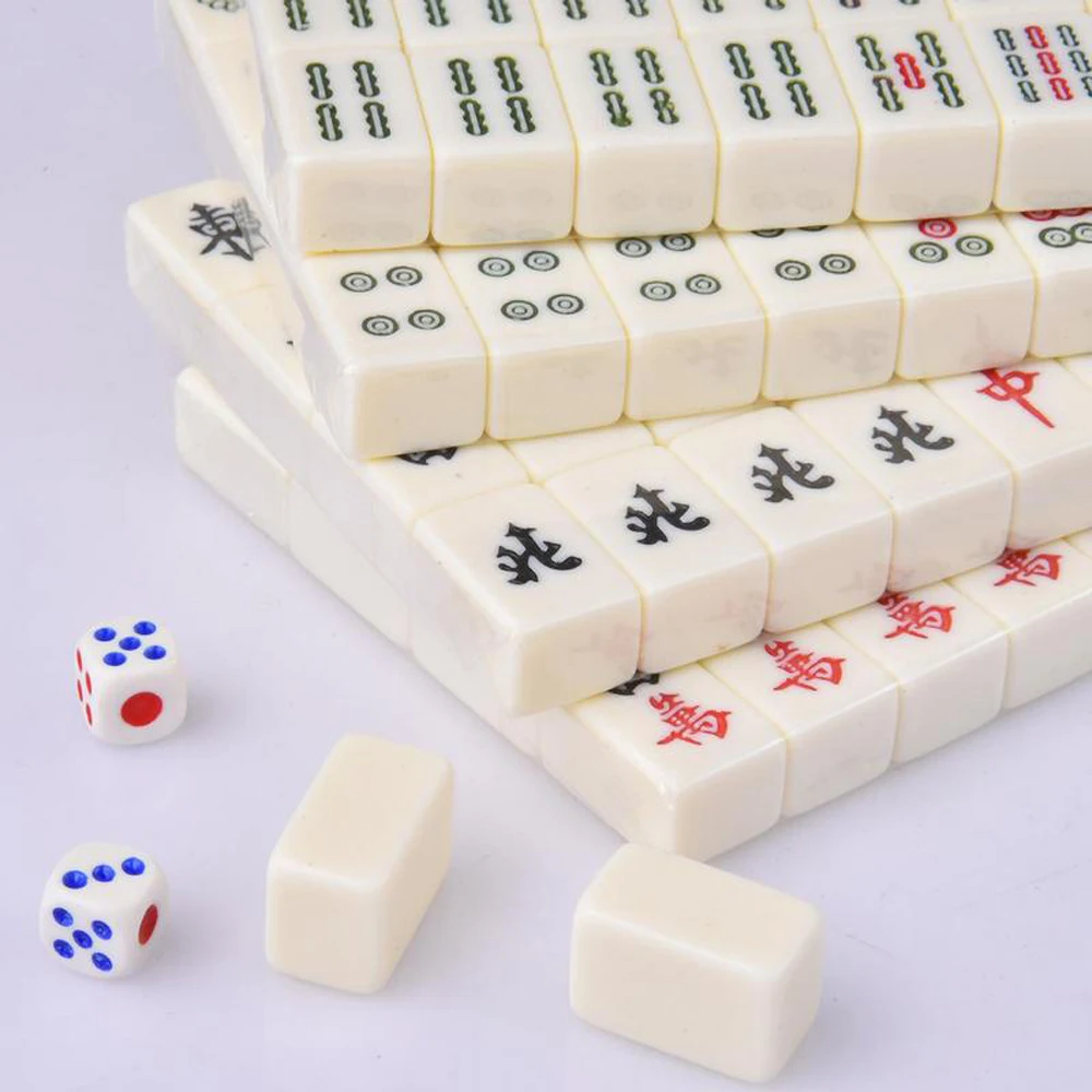 Vita Mahjong Mini Juego De Mahjong, Mesa Plegable, Portu00e1til