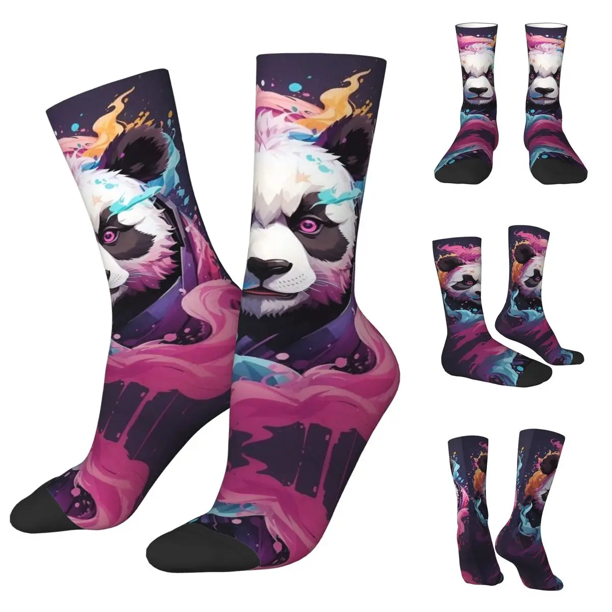Cool Animals, Lions, Tigers, Gorillas Men Women Socks,Motion Beautiful printing Suitable for all seasons Dressing Gifts to the lions