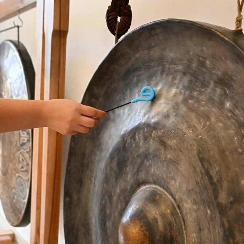 CNDY Whale Sounds Gong Resonant Mallet Friction Gong Mallet Replacement Sound Wand for Sound Healing, Meditation
