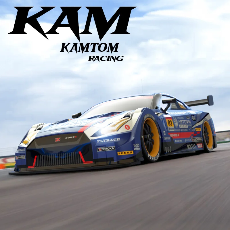 KAMTOM RC Cars 4WD High Speed Drift Remote Control Car 1:16 Throttle Simulation Proportional Linkage Light Electric Toy Gift 3