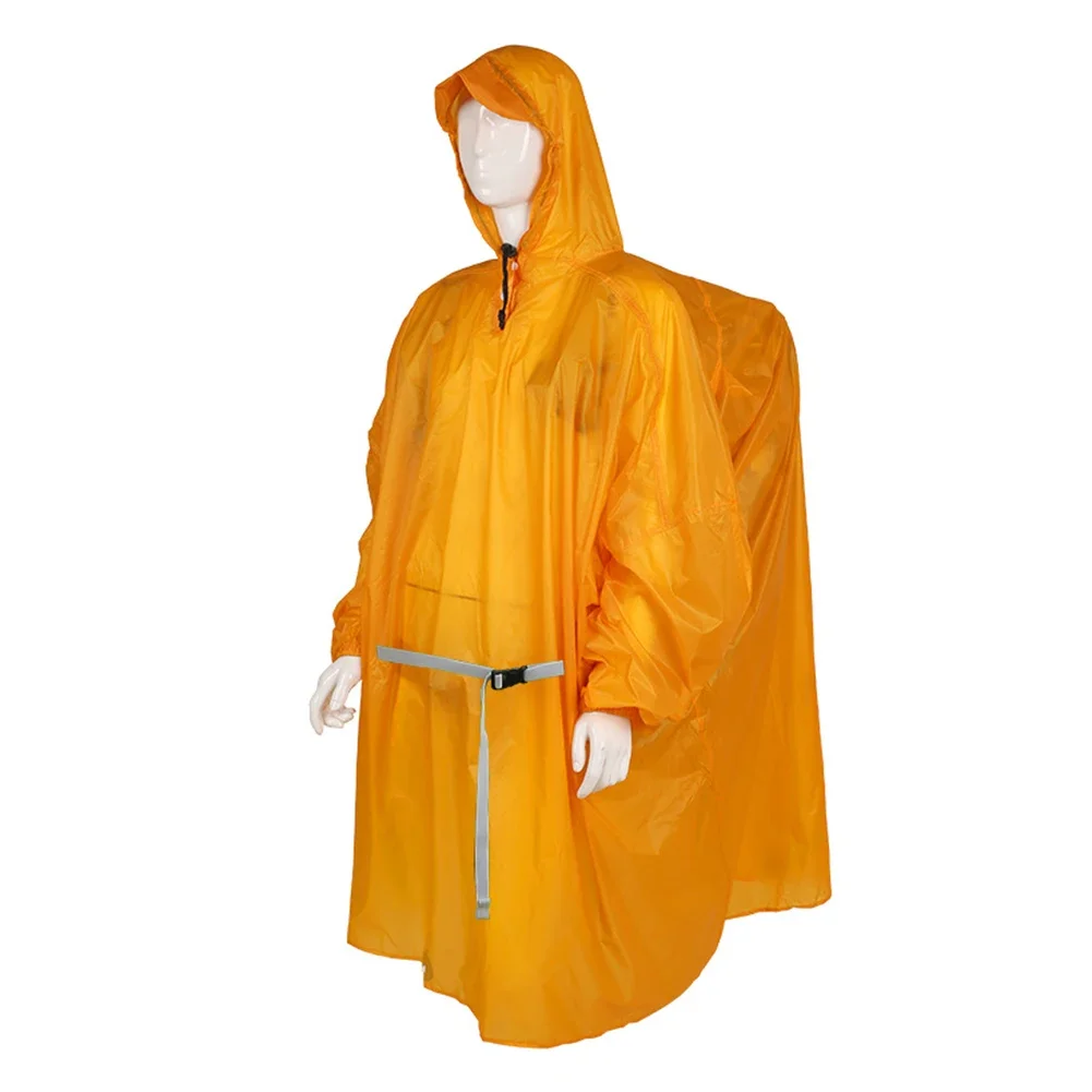 Ultralight Rain Poncho Raincoat Waterproof Adult Raincoat For Hiking Fishing Outdoor Camping Fishing Accessories Practical