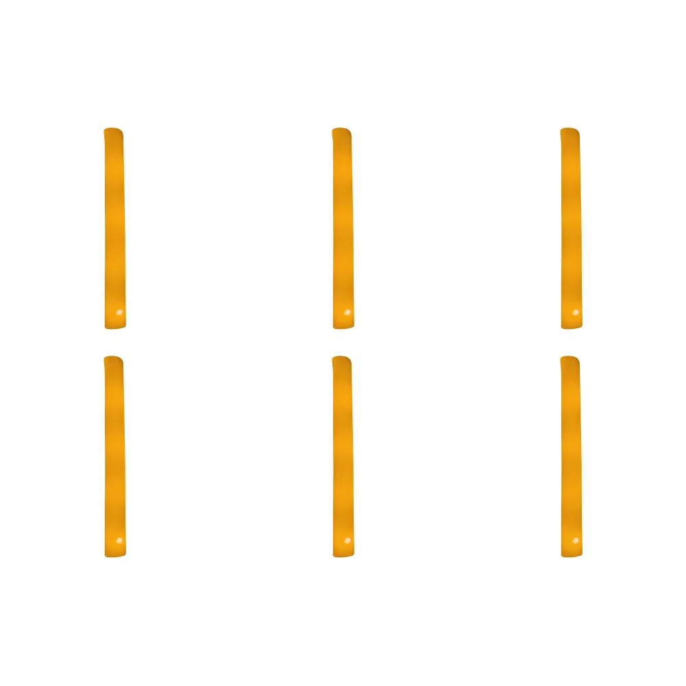 Orange 6pcs