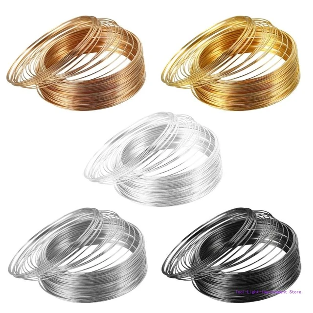 C63E Flexible and Easy to Shape 0.6mm Craft Wire for Crafts and Jewelry  Materials - AliExpress