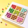 Wooden Sudoku Puzzles Board  Teaser Educational Mini for Activity 3
