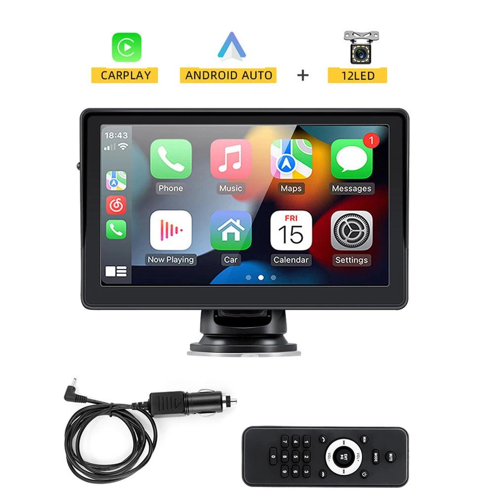 Accessoires Autoradio Gearelec Autoradio Android 10''HD Écran avec  Carplay WiFi GPS Bluetooth Appel Mains Libres