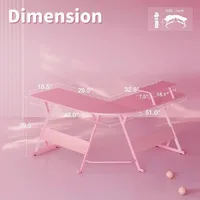 Pink L Shaped Gaming Desk, 51 Inch Gamer Desk Gaming Table with Carbon Fiber Texture, Corner Computer Desk L Shape 2