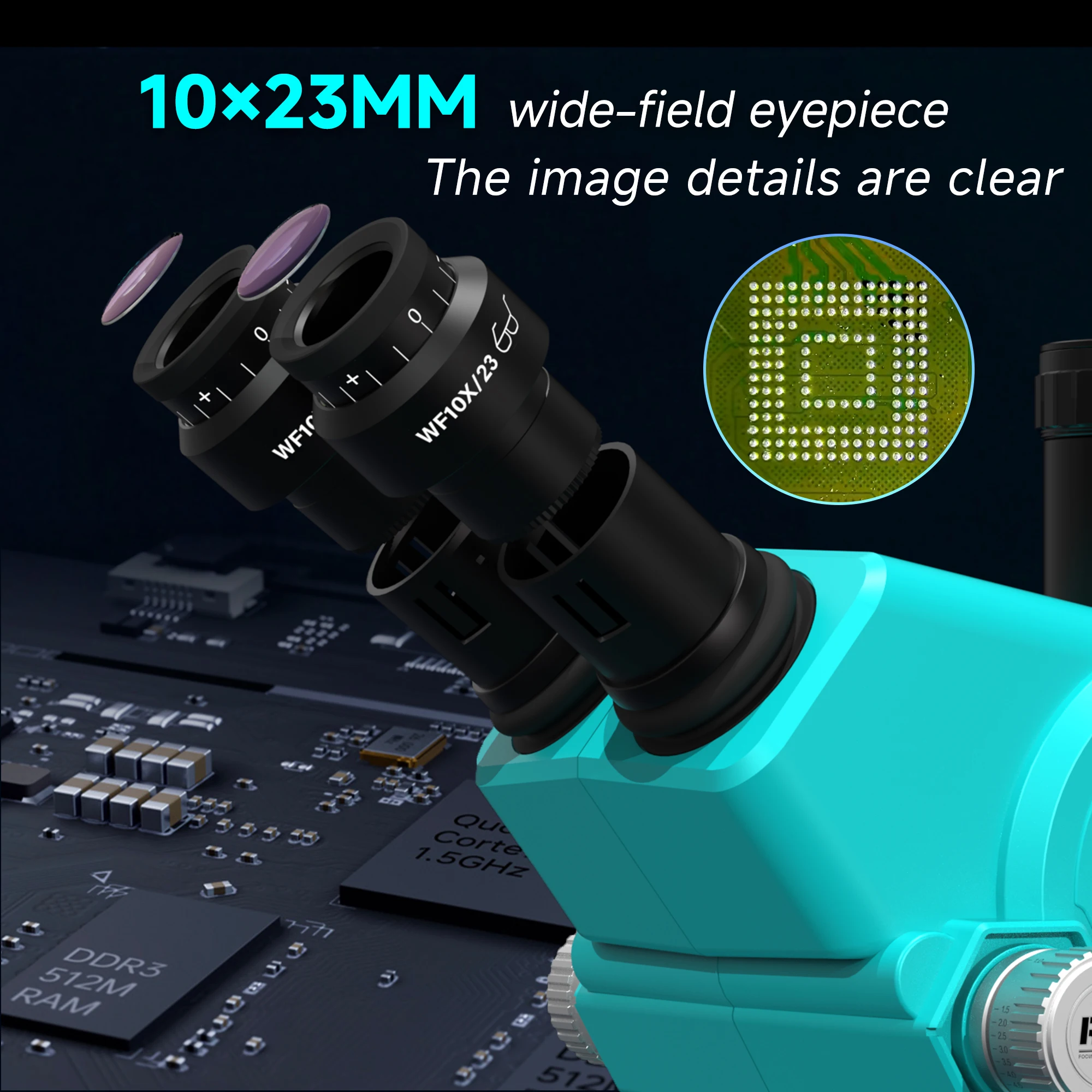 RF4 PX6 6.5-65X 삼안 실체 현미경 HD 4K 카메라 전자 수리용 마더보드 PCB 용접 결함 감지 도구