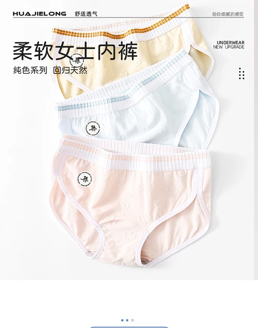 Mutande Donna Vita Alta Innersy - Slip In Cotone Elasticizzato, Pacco Da 4, Comodi E Senza Etichette - Foto 3