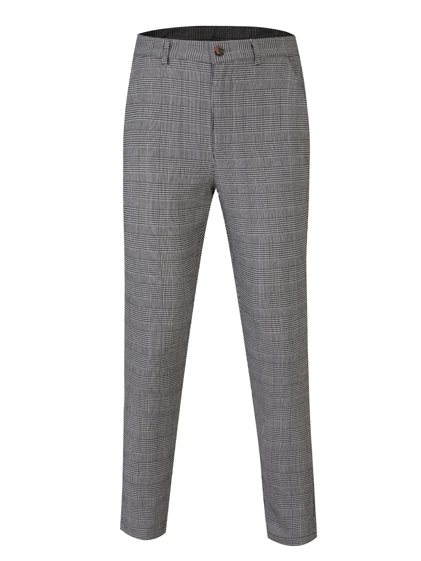 Customizable Mens Casual Plaid Pants Trousers MCK412015 3