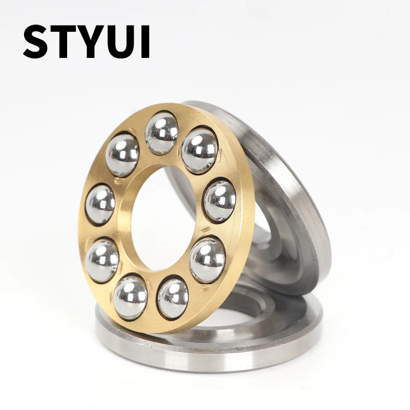 2pcs 평면 축 스러스트 볼 베어링 미니 F2-6M F2.5-6M F3-8M F5-10M F6-12M F7-15M F8-16M F10-18M F12-21M F12-23M 3-in-1