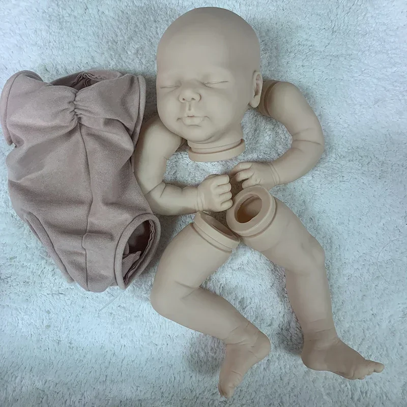 19Inch Unpainted Unfinished Kit Valentina Sleeping Baby Reborn