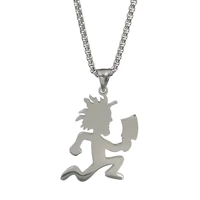 Polished Large 2''Jugallo Hatchetman Necklace Stainless Steel Hatchetman Pendant Charm Choose Chain 24inch 2