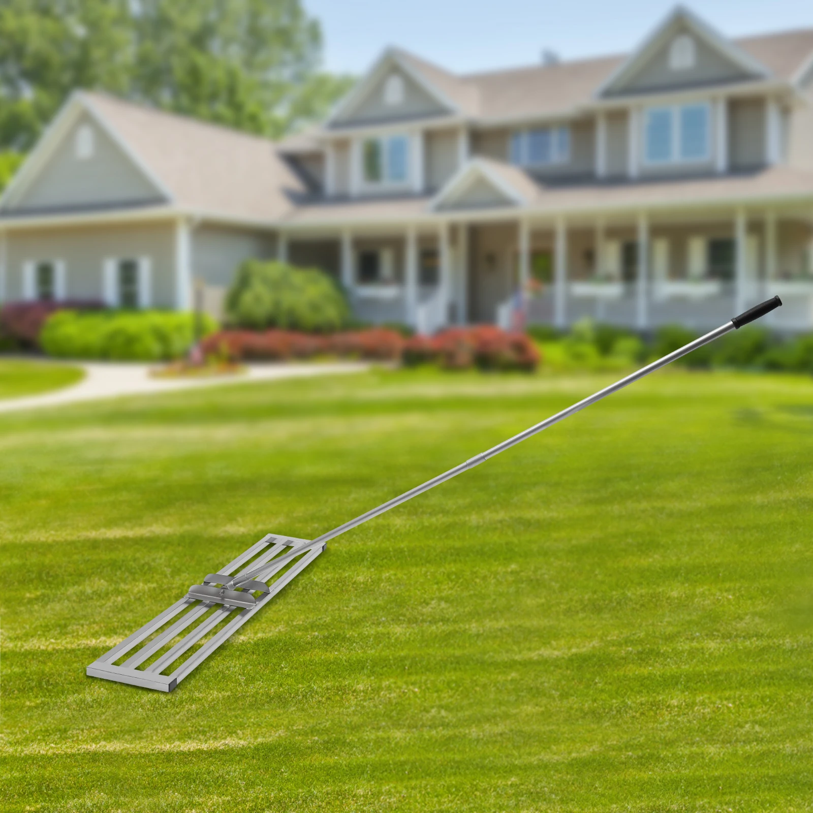 48x10 Inch Stainless Steel Lawn Leveling Rake High Performance Lawn  Leveling Machine For Garden Grass Level Awn Sand DHL - AliExpress, image size:1600x1600