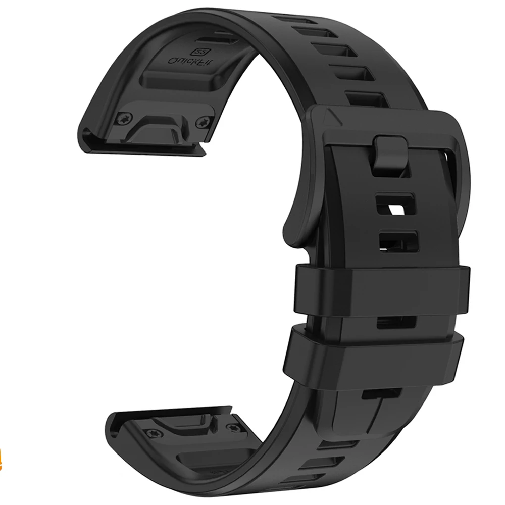 Premium QuickFit Watch Band Strap - Durable Silicone Sport Bracelet, 22-26mm Width, Stylish and Versatile Design