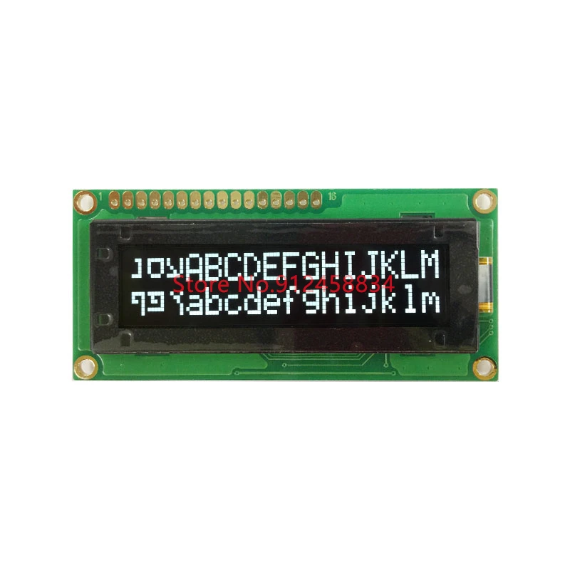 OLED display module 1602 16X2 SPI I2C 3.3v or 5v US2011