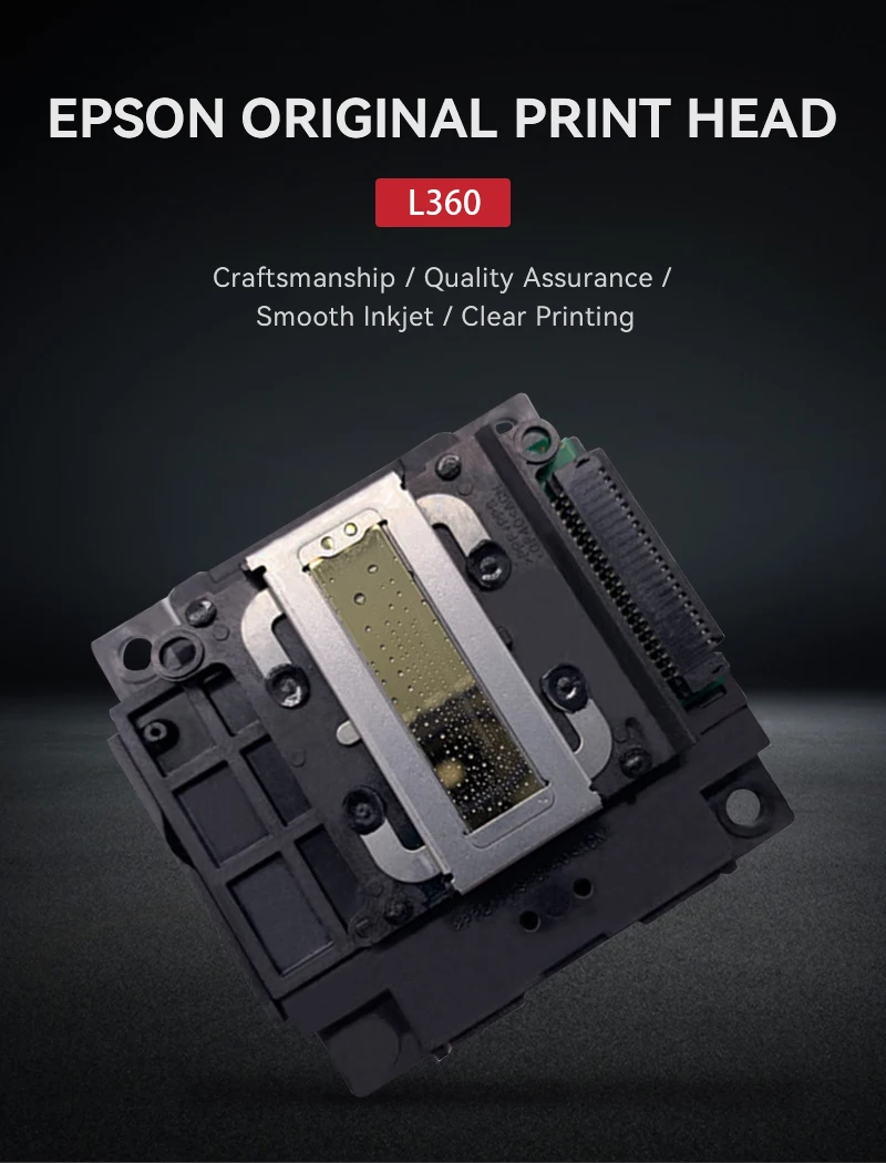 Printhead L360 For Epson L313 L351 L1118 L1119 L130 L301 L303 L310 L3110 L111 L3110 L353 L358  L401 L405 Printer Head Print Head roller in printer