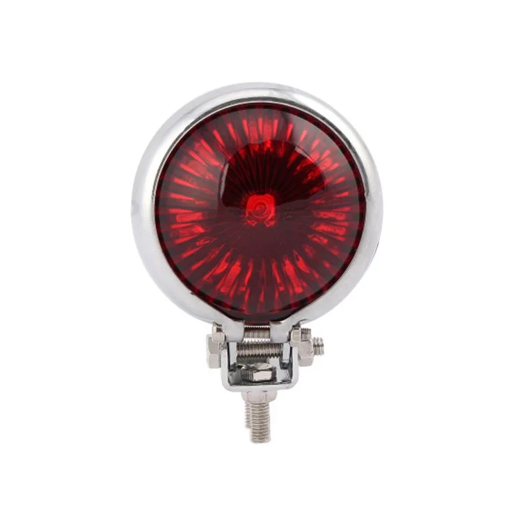 

Motorcycle LED Rear Tail Light Brake Stop Lamp Moto LED Tail Light for Bobber Chopper Cafe Chrome