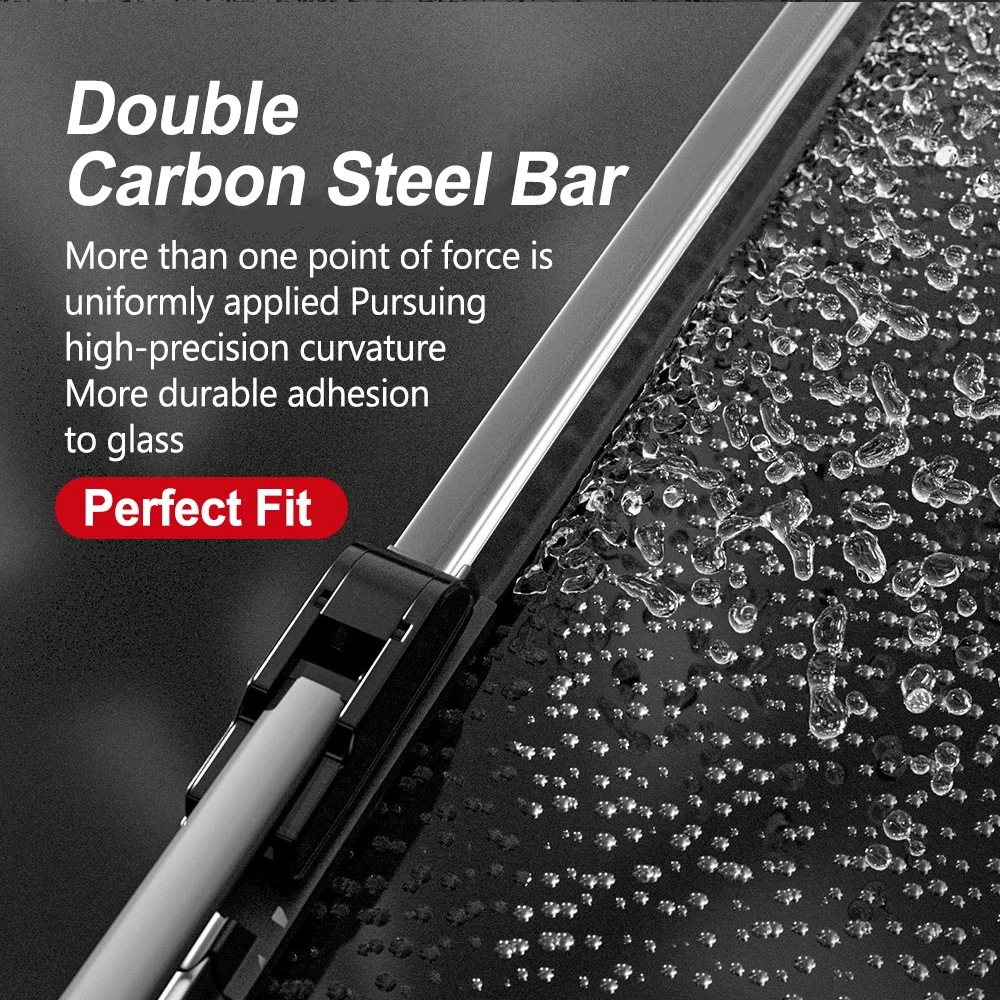 Car Wiper Blades For Infiniti Q50 2014-2024 Front Windshield Wiper Blades 2PCS Window Cleaning Car Accessories 3