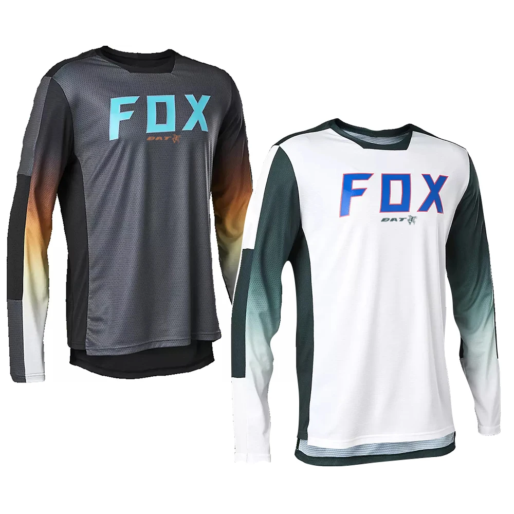 

BAT FOX Downhill Jerseys Long Sleeves MTB Bike Shirts Offroad DH Motorcycle Jersey Motocross Sportwear Clothing