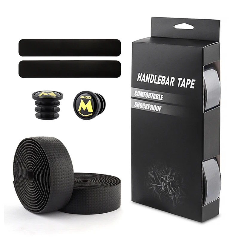 Bike handlebar tape Bicycle handlebar strap MUQZI Bike Handlebar Tape Better Grip Bicycle Bar Tape Anti-Slip MTB Road Cycling Handlebar Accessories
