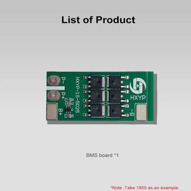 BMS 1S 12A 20A 25A 3.7V lithium battery protection board 18650 4.2V charging vol