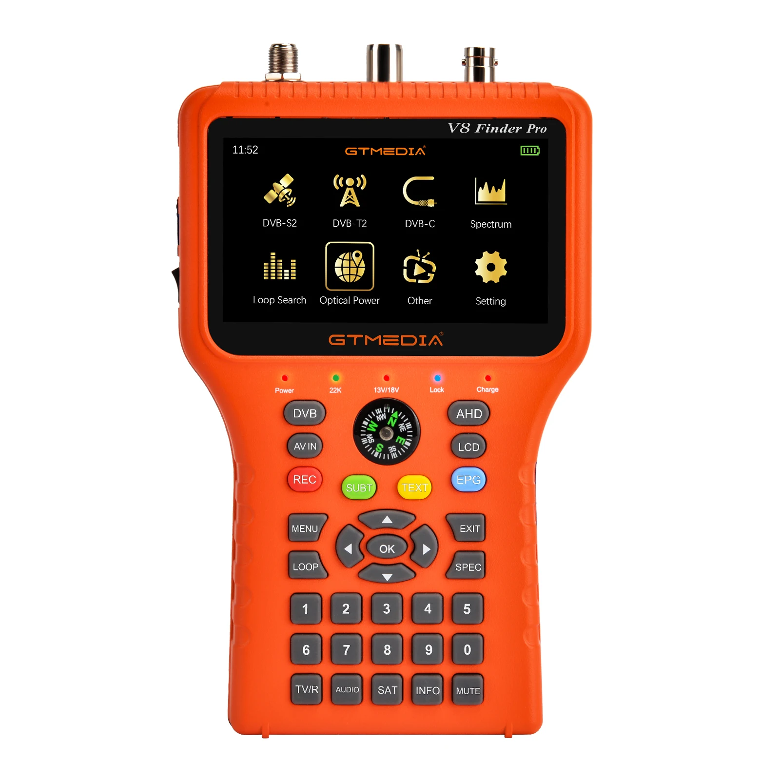 GTmedia V8 Finder Pro DVB-S2 DVB-T2 DVB-C AHD H.265 Satellite Meter Satellite Finder better than satlink ST-5150 ws-6933 vf-6800 