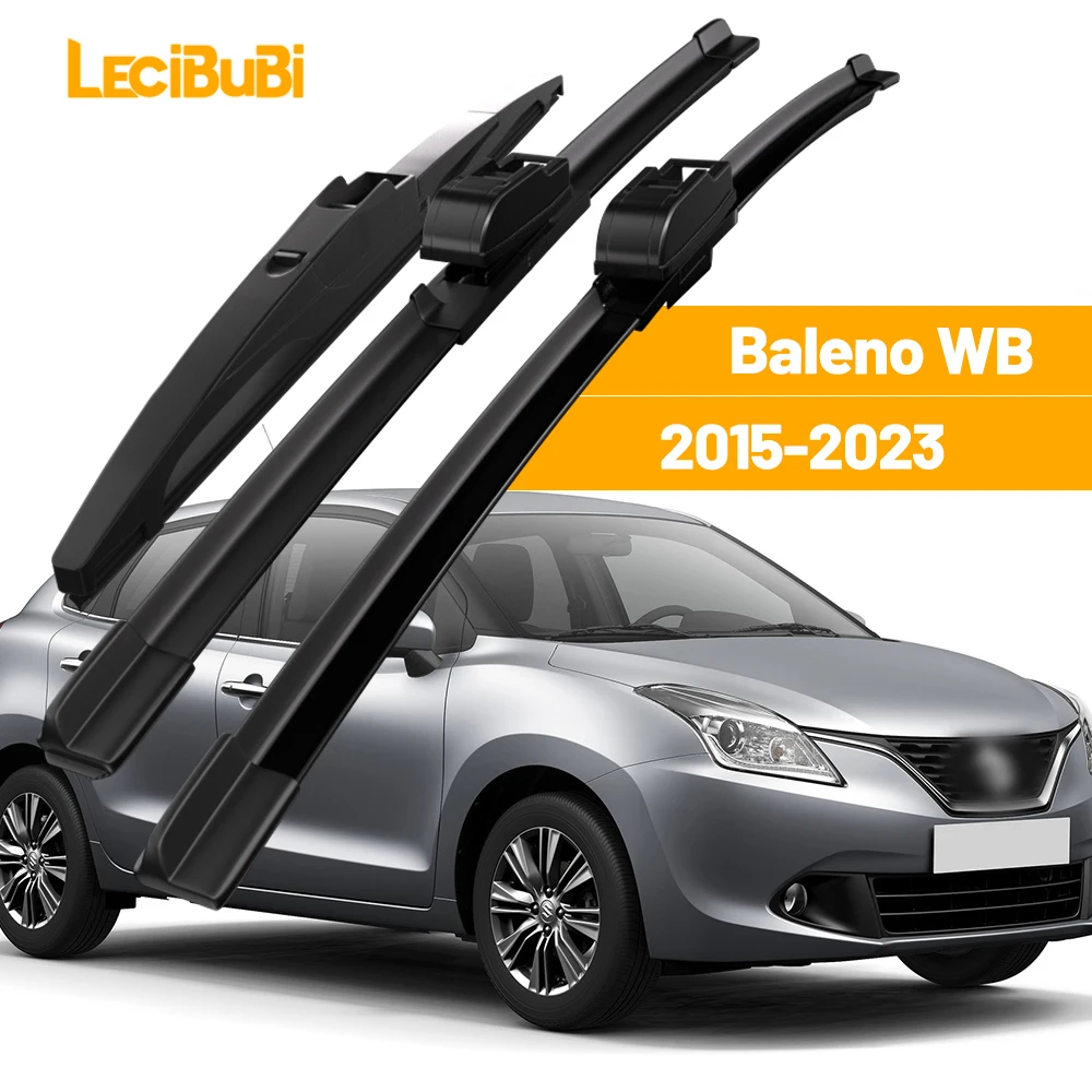 Für Suzuki Baleno WB 2015-2023 1set Vorne und Hinten Scheibenwischerblätter Scheibenwischer Zubehör
