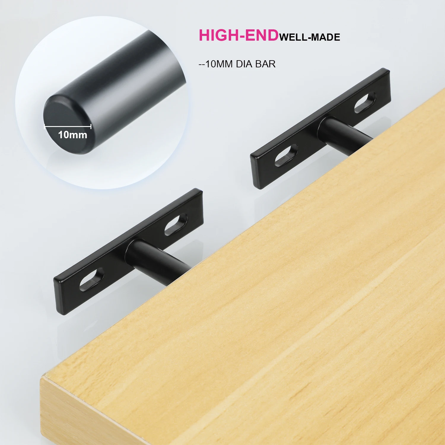 Shelf Bracket 4pcs Floating Shelf Bracket Hidden Bracket Wall Mounted Invisible Nail Fixed Partition Hidden Shelf Tv Wall Mount Bracket Folding Shelf Bracket Shelf Support