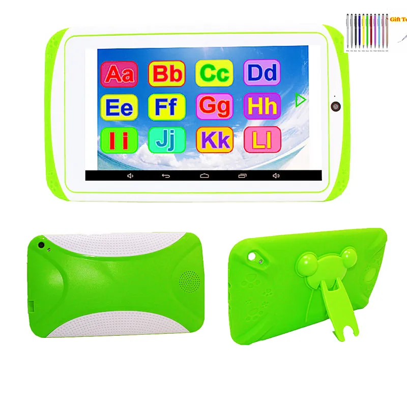 7-INCH E98 Android 10.0 Tablet PC - Kid's Gift, 1GB RAM + 16GB ROM, Silicone Bracket Case, Dual Camera, Quad-Core, WIFI Description Image.This Product Can Be Found With The Tag Names Computer Office, Hot sales, Tablets