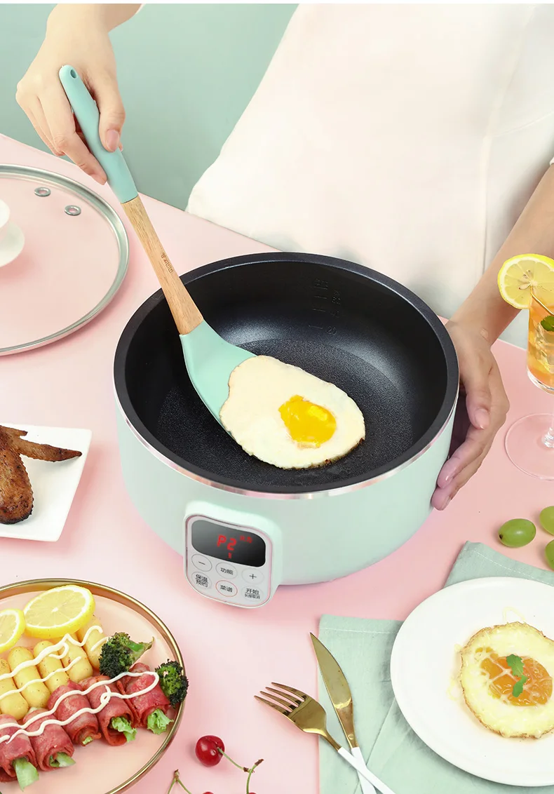 Supor Electric Frying Pan Household Multi-function Electric Heating Pot  One-piece Cast Iron Electric Steamer 220v 15l - Electric Food Steamers -  AliExpress