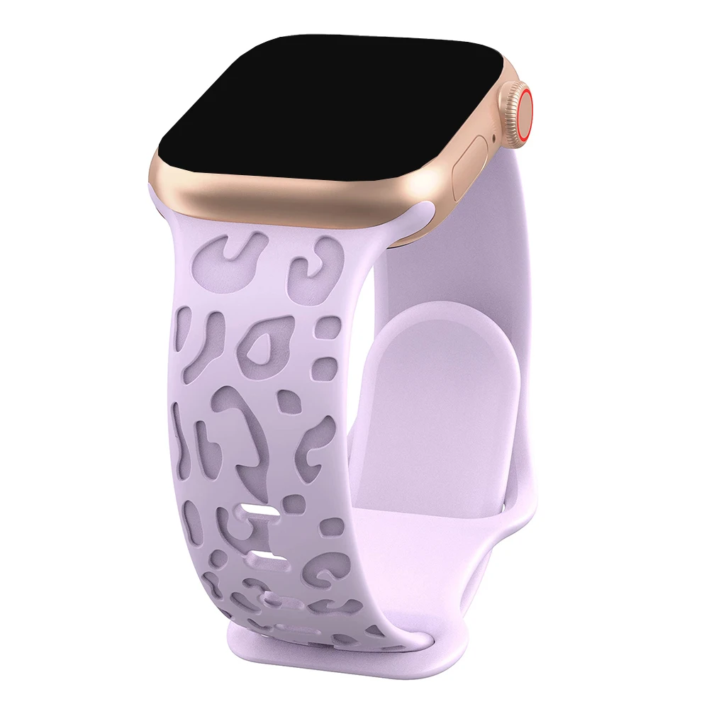 ตัวเลือกสินค้า สายนาฬิกา Apple Watch ยืดหยุ่น สลักลาย หลายขนาด