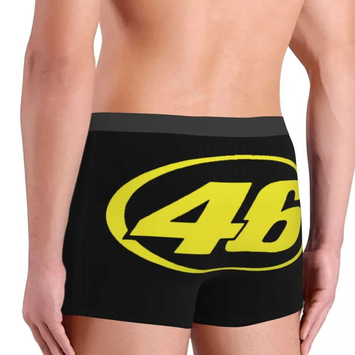 Rossi 46 Novelty Boxer Shorts Printed Custom Boxer Shorts Breathable Underwear Women's Underwear