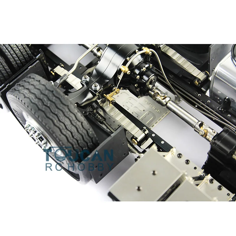 SALE LESU 8*8 RC Metal Chassis 3363 TAMIYAYA 56352 for 1/14 RC Tractor Truck Car 2-speed DIY Model with Servo Motor Toys TH15087 5